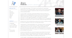 Desktop Screenshot of bufetealvarezpedreira.com